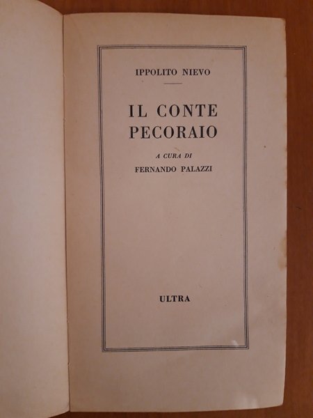 Il Conte Pecoraio