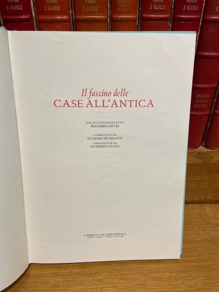 Il fascino delle case all'antica