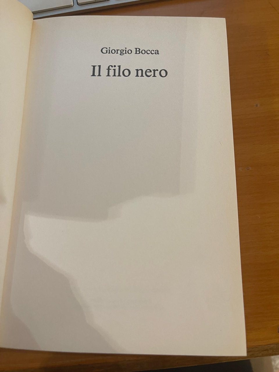 Il filo nero