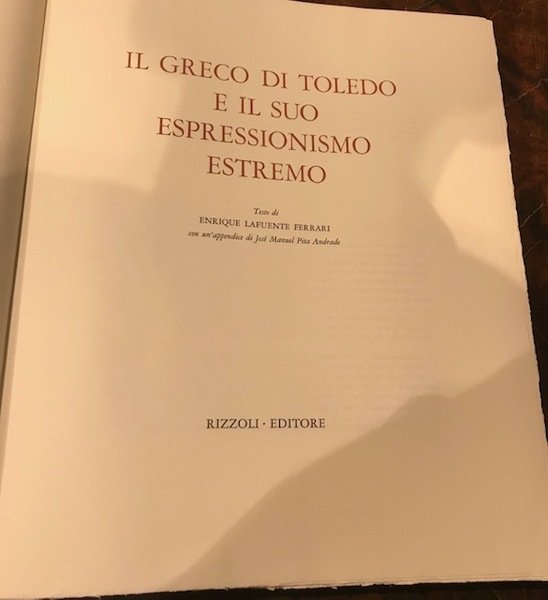 il greco di toledo e il suo espressionismo estremo