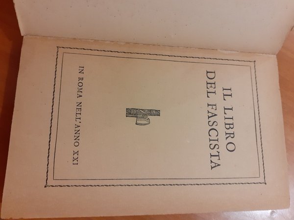 Il libro del fascista