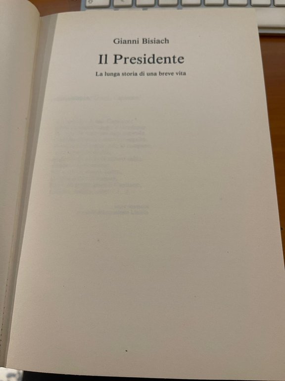 Il Presidente