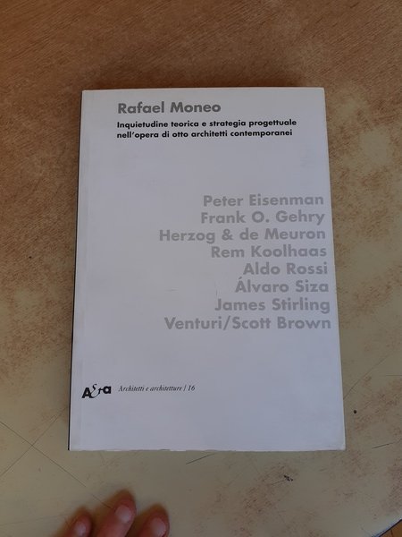 Inquietudine teorica e strategia progettuale nell'opera di otto architetti contemporanei