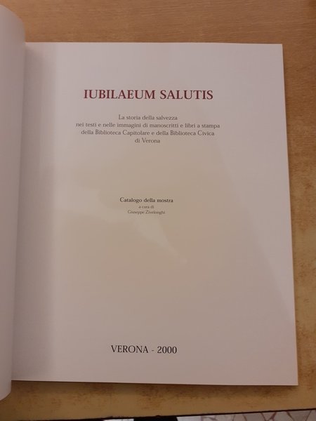 Jubilaeum Salutis. La storia della salvezza nei testi e nelle …