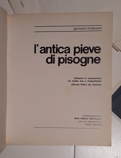 l'antica pieve di pisogne