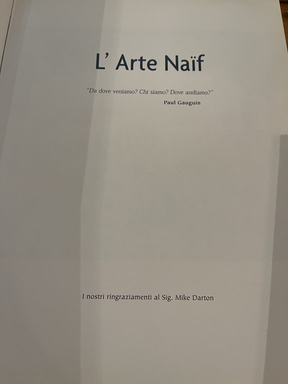 L'arte Naif