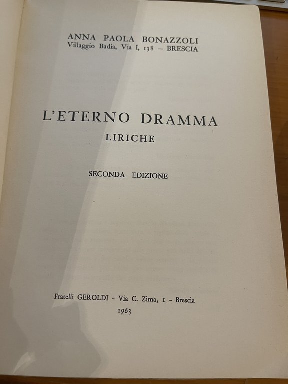 L'Eterno Dramma