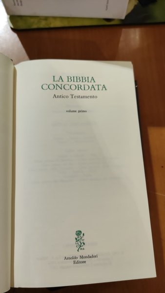 La Bibbia concordata