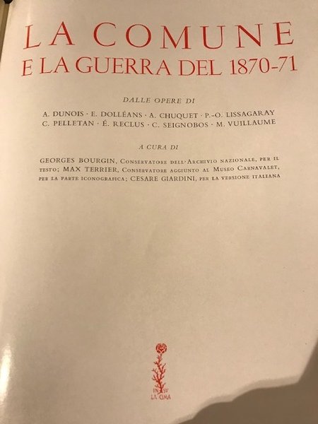 la comune e la guerra del 1070-71