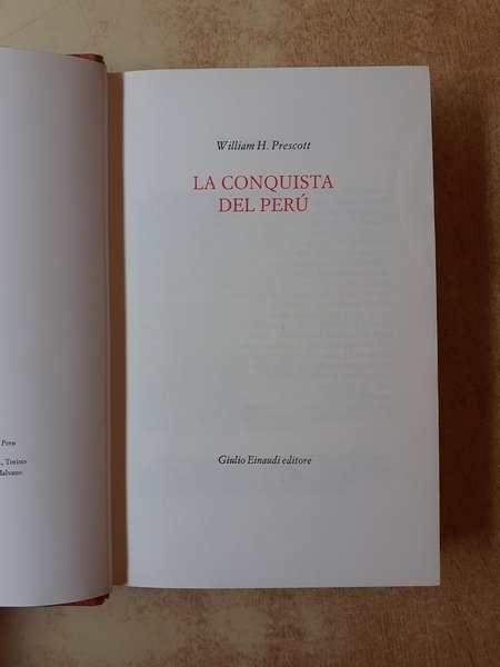 La conquista del Perù