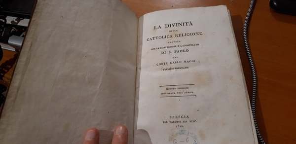 La divinità della cattolica religione