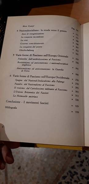 La genesi del fascismo