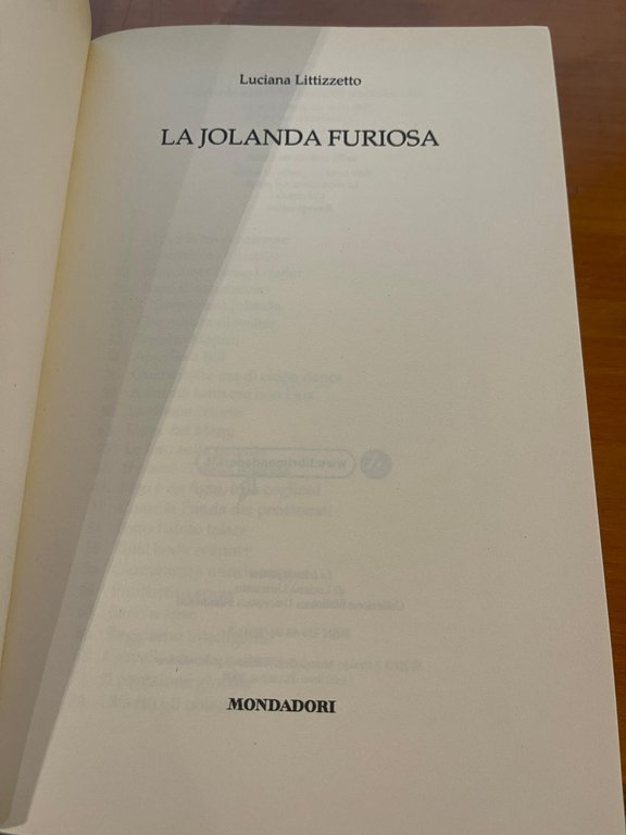 La Jolanda furiosa