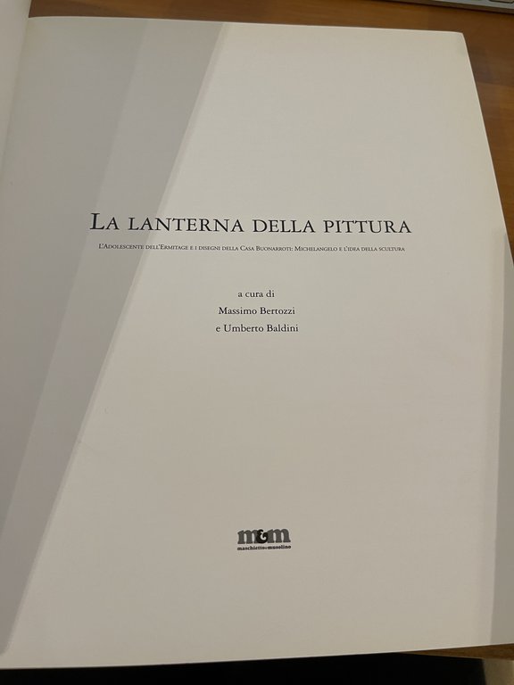 La lanterna della pittura