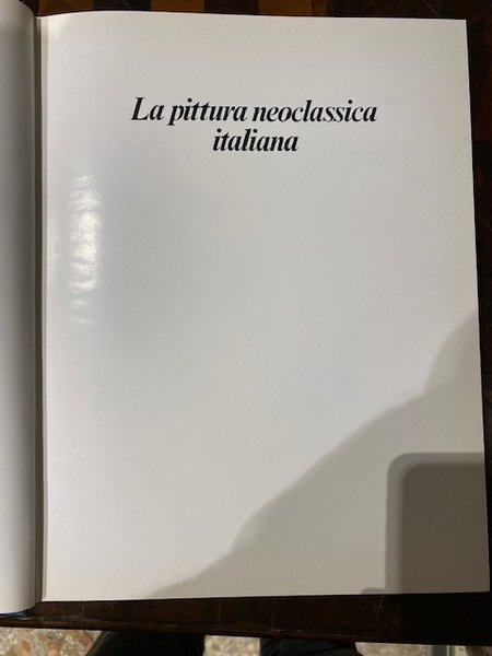 la pittura neoclassica Italiana