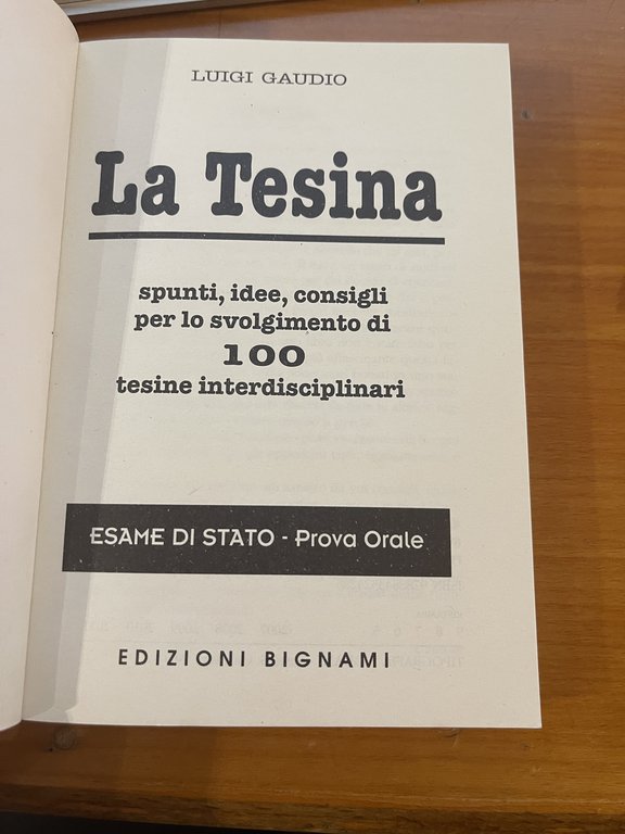 La Tesina