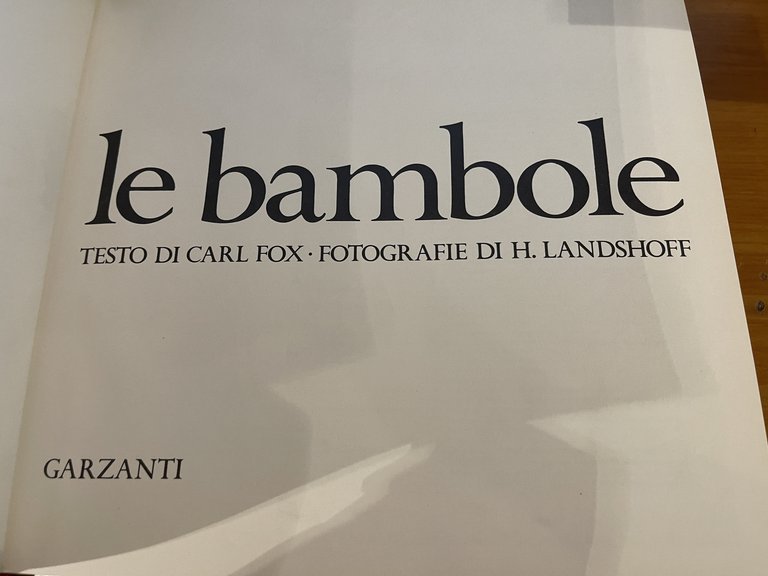 Le bambole