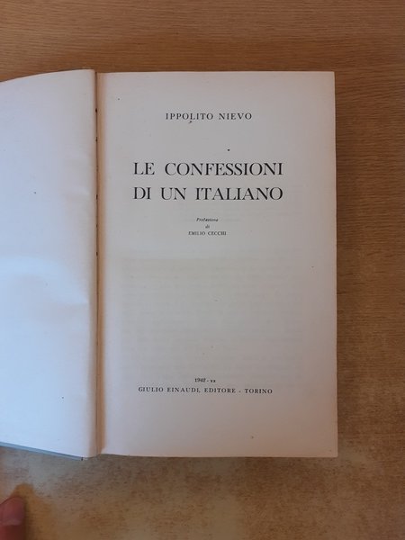 Le confessioni di un italiano