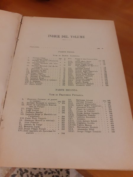 Le vite di Dante, Petrarca e Boccaccio scritte fino al …