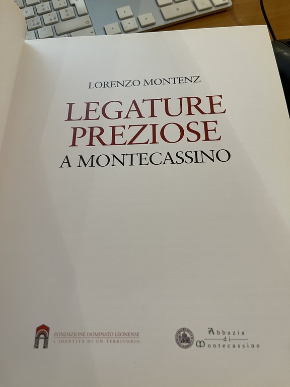 Legature Preziose a montecassino