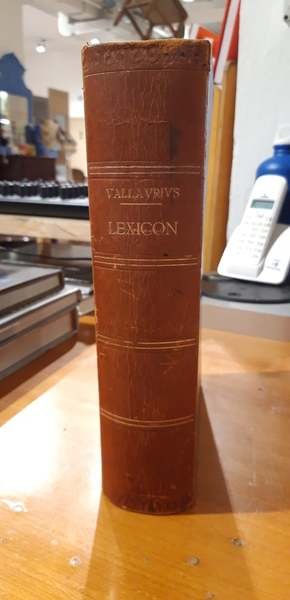 Lexicon. Latini italique sermonis