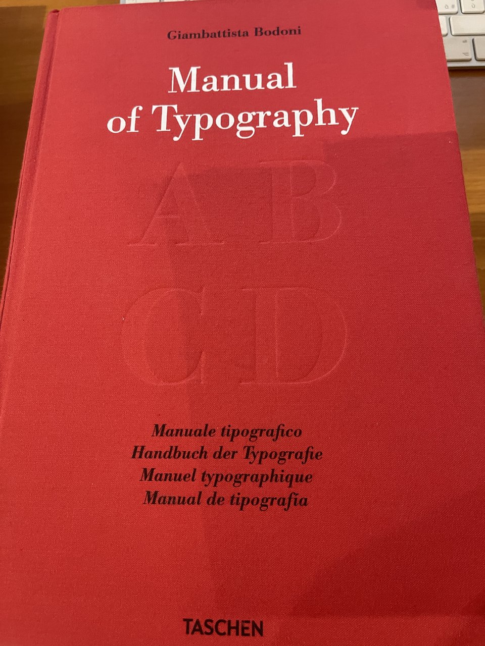 Manual of Typography