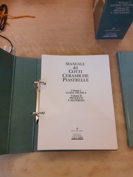 Manuale dei cotti, ceramiche, piastrelle