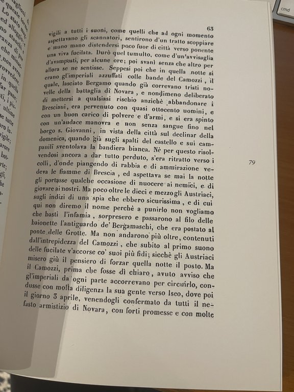 Memorialistica Bresciana dalle dieci giornate