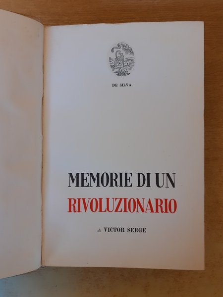 Memorie di un rivoluzionario