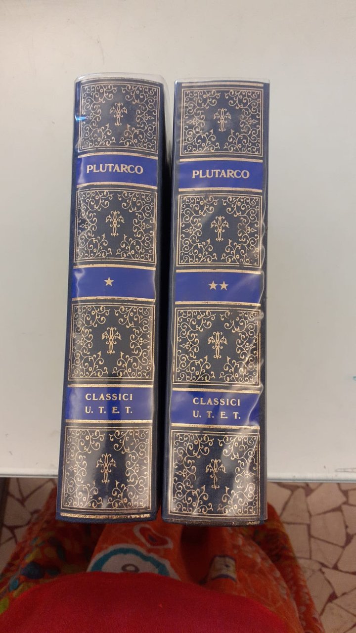 Opera "Vite" di Plutarco. 2 volumi (su sei) | Immagine principale