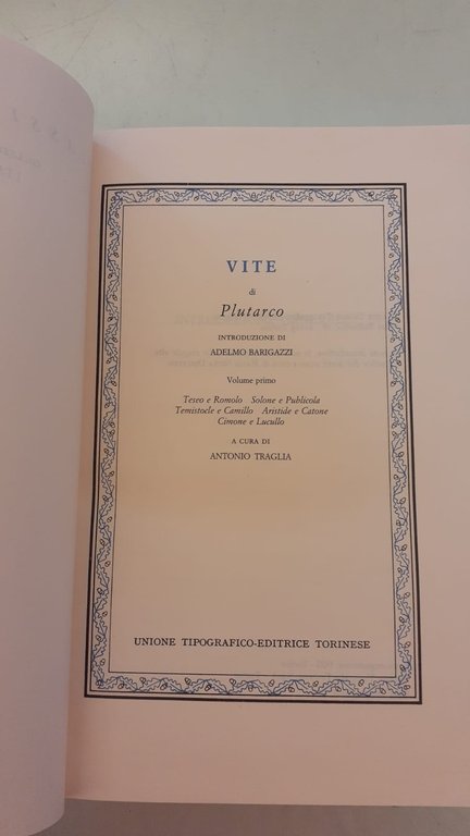 Opera "Vite" di Plutarco. 2 volumi (su sei) | Immagine Gallery 6