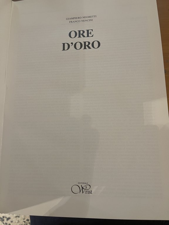 Ore d'oro