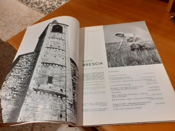 Rivista "Brescia" anno XI n. 37 maggio-giugno 1961