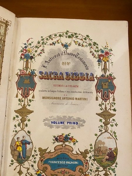 Sacra bibbia 8 volumi