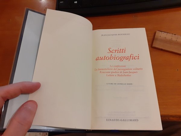 Scritti autobiografici