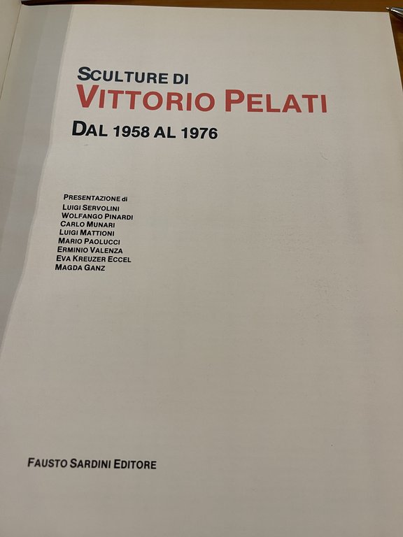 Sculture di Pelati Vittorio