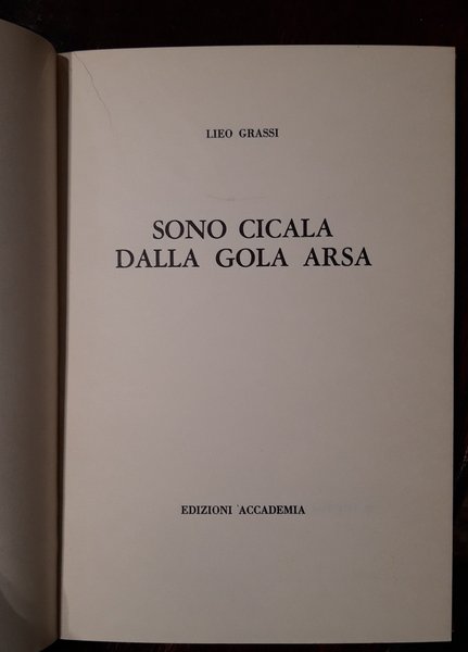 Sono Cicala Dalla Gola Arsa