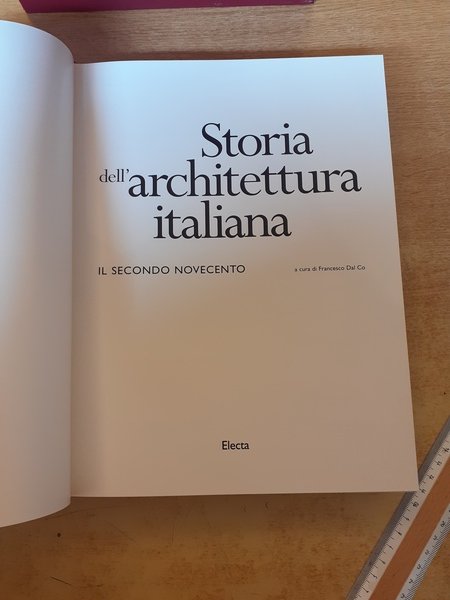 Storia dell'architettura italiana. Il secondo Novecento