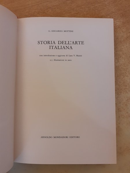 Storia dell'arte italiana