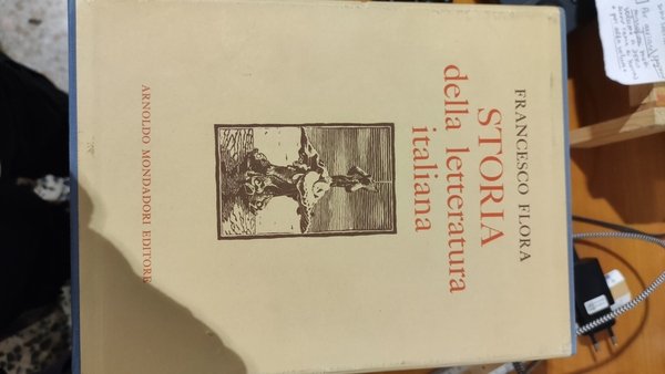 Storia della letteratura italiana.