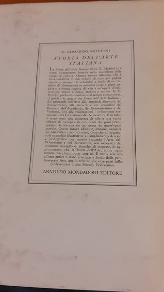 Storia della letteratura italiana (V volumi)