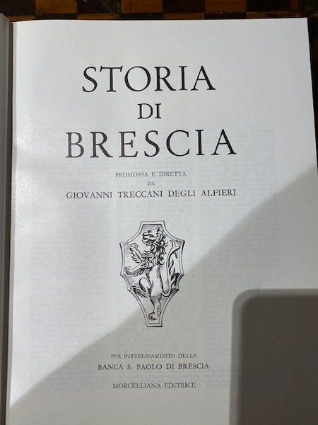 storia di Brescia (5 volumi)