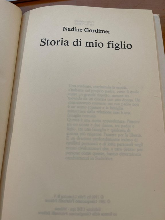 Storia di mio figlio