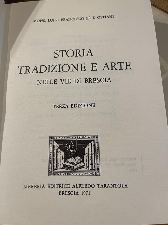 Storia tradizione e arte