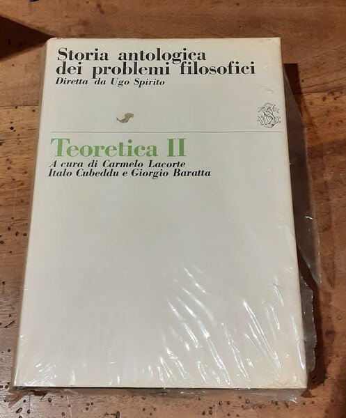 Teoretica Vol. II. Storia antologica dei problemi filosofici