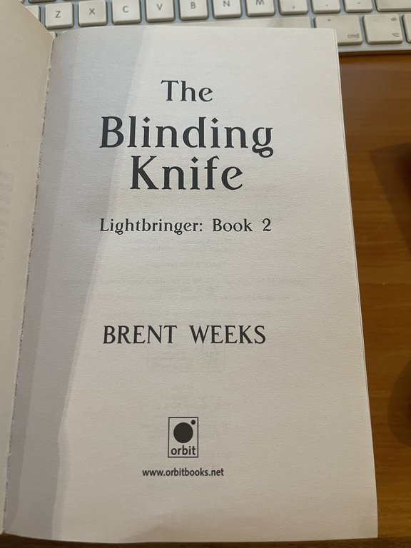 The Blinding Knife