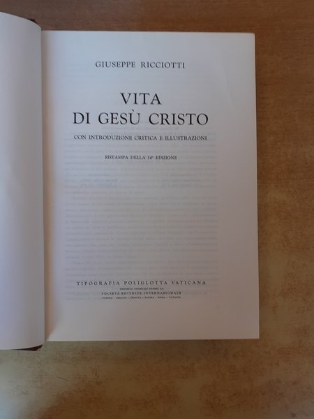 Vita di Gesù Cristo