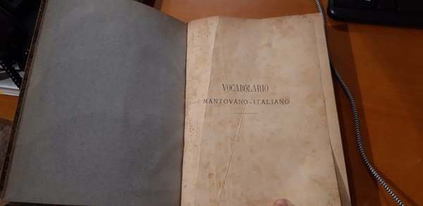 Vocabolario Mantovano-Italiano