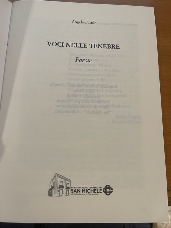 Voci nelle tenebre