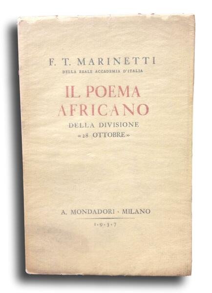 IL POEMA AFRICANO DELLA DIVISIONE 28 OTTOBRE